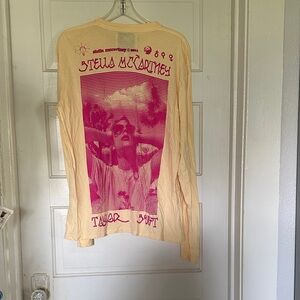 Stella McCartney x Taylor Swift Pale Yellow Long Sleeve Tee RARE